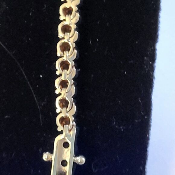 GLAMOURESQ, NEW, 5.25CT CITRINE, 14K GOLD-FILLED BRACELET BG904TZ - Picture 9 of 9